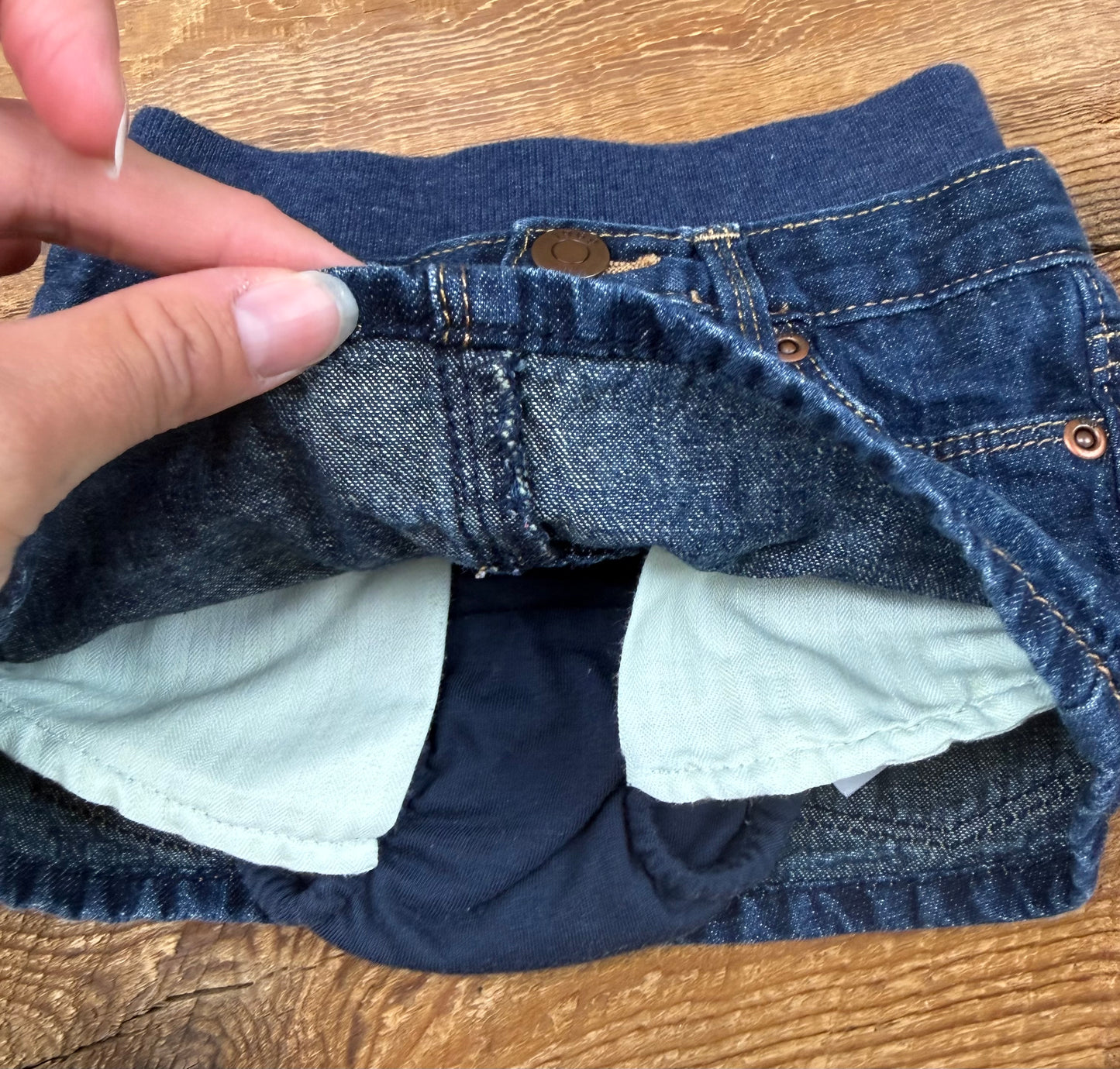 Gap 3-6M Jean Skort