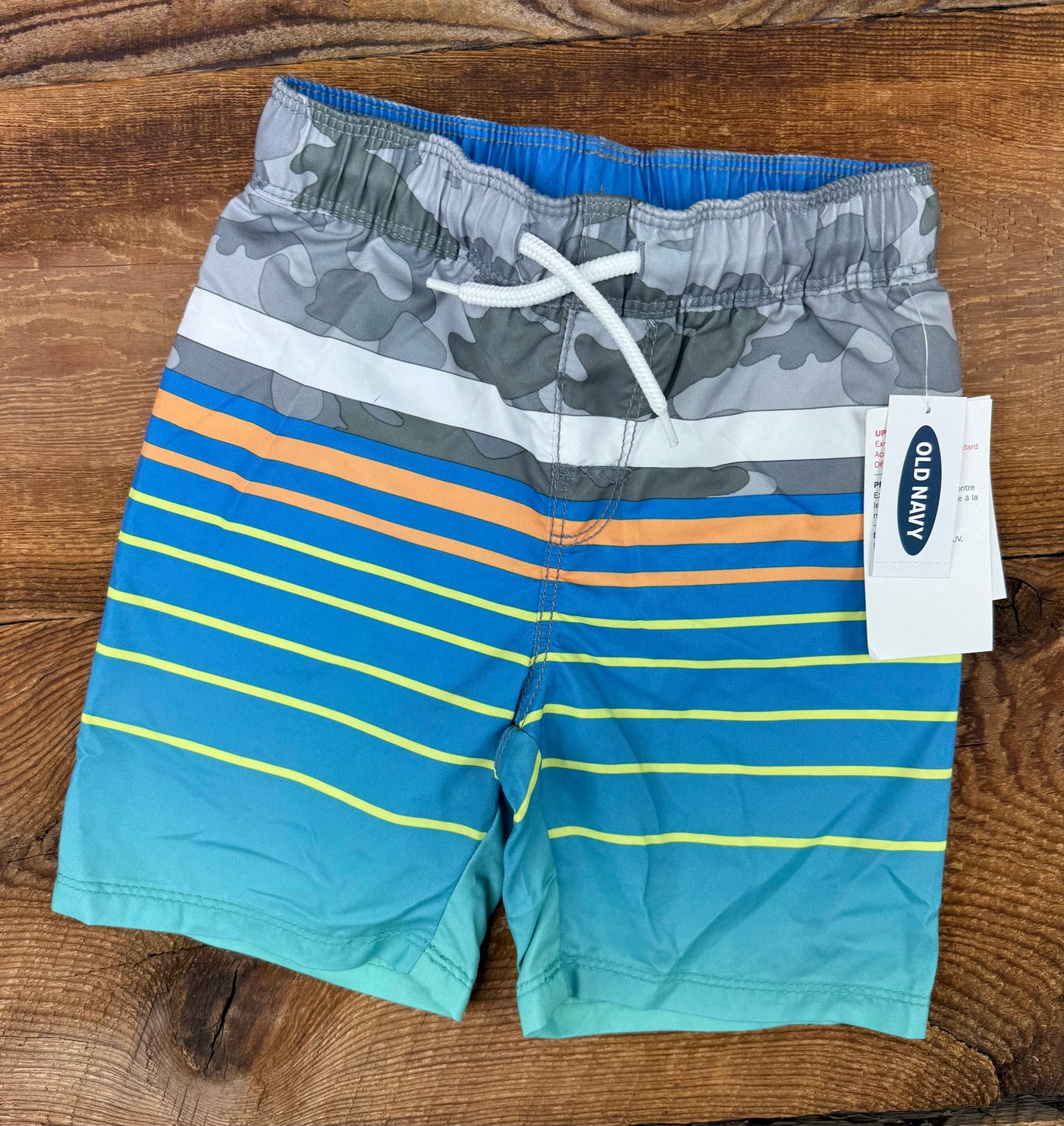 Old Navy 3T Striped Swim Short