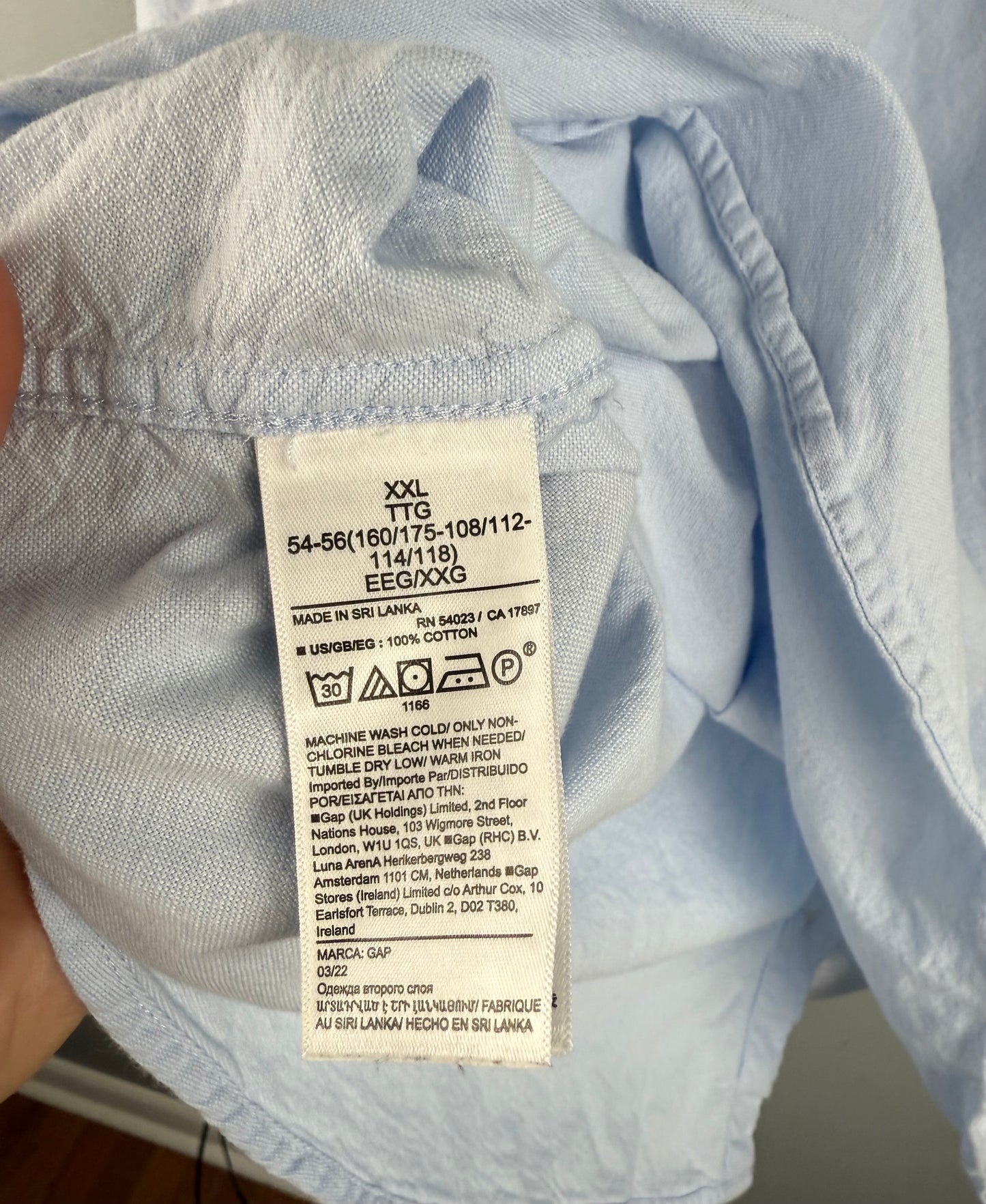 Gap Women’s XXL Perfect Dress Shirt