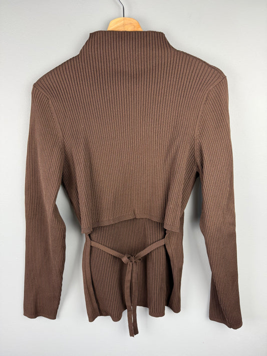 Babaton Women’s 2XL Ribbed Open back Sweater