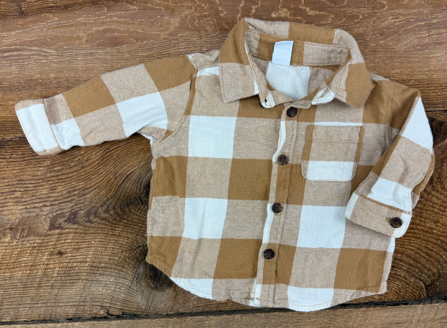 Old Navy 3-6M Flannel Shirt