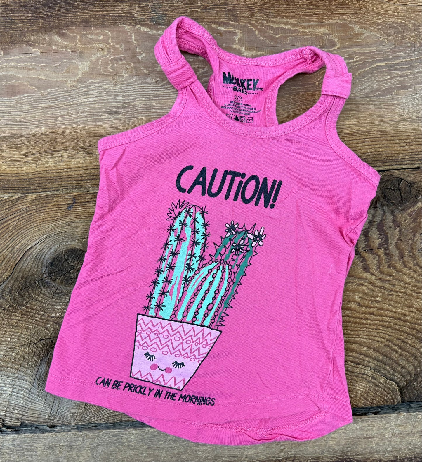 Monkey Bars 2/3T Caution Tank