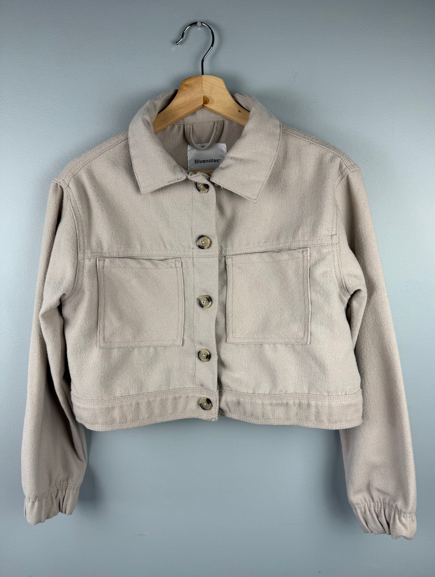 Bluenotes Women’s Small Cropped Shacket