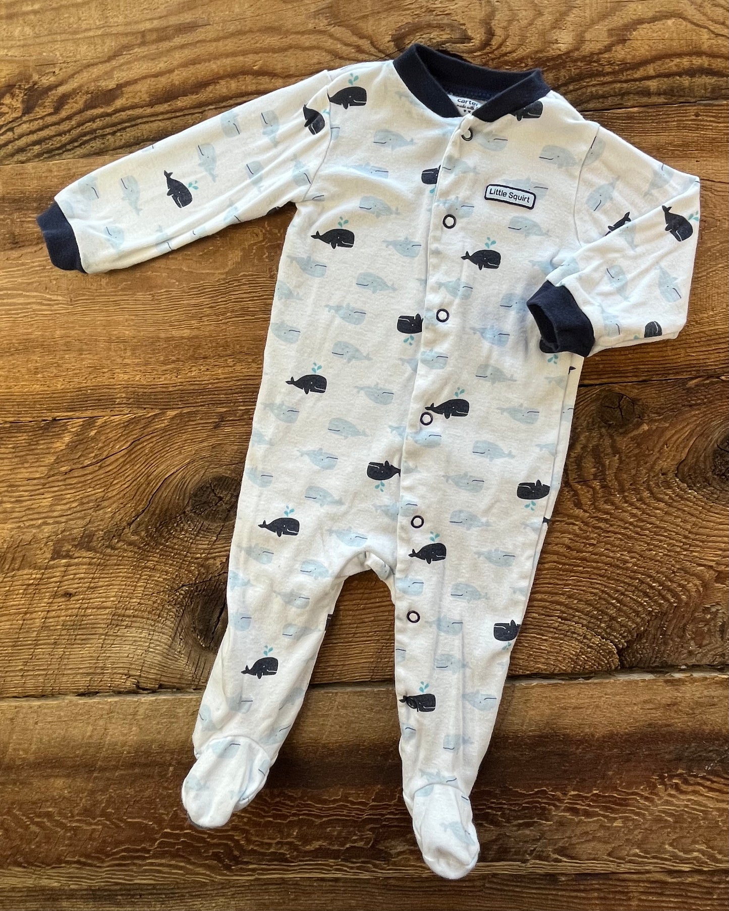 Carter’s 9M Little Squirt Whale Sleeper