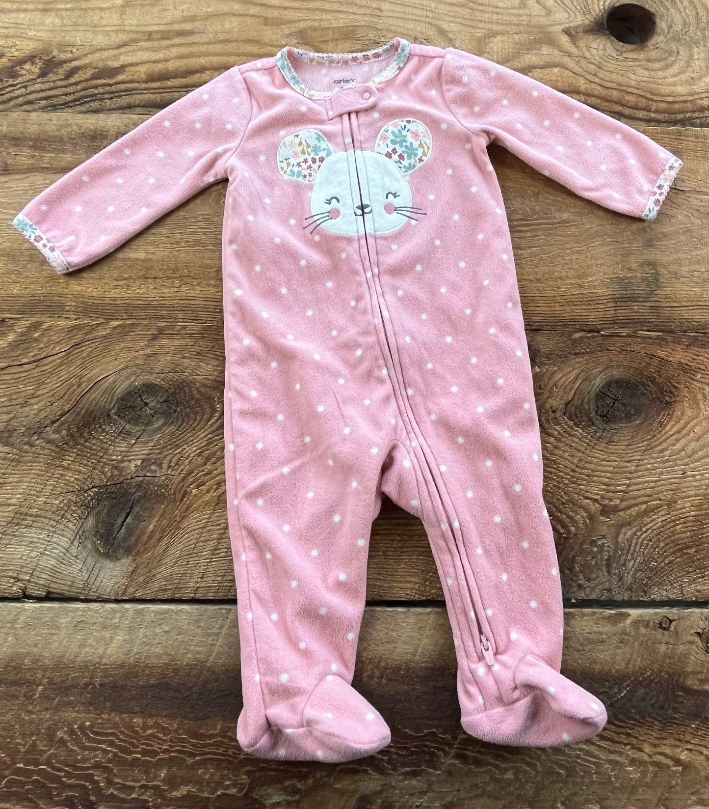 Carter’s 6M Fleece Mouse Sleeper