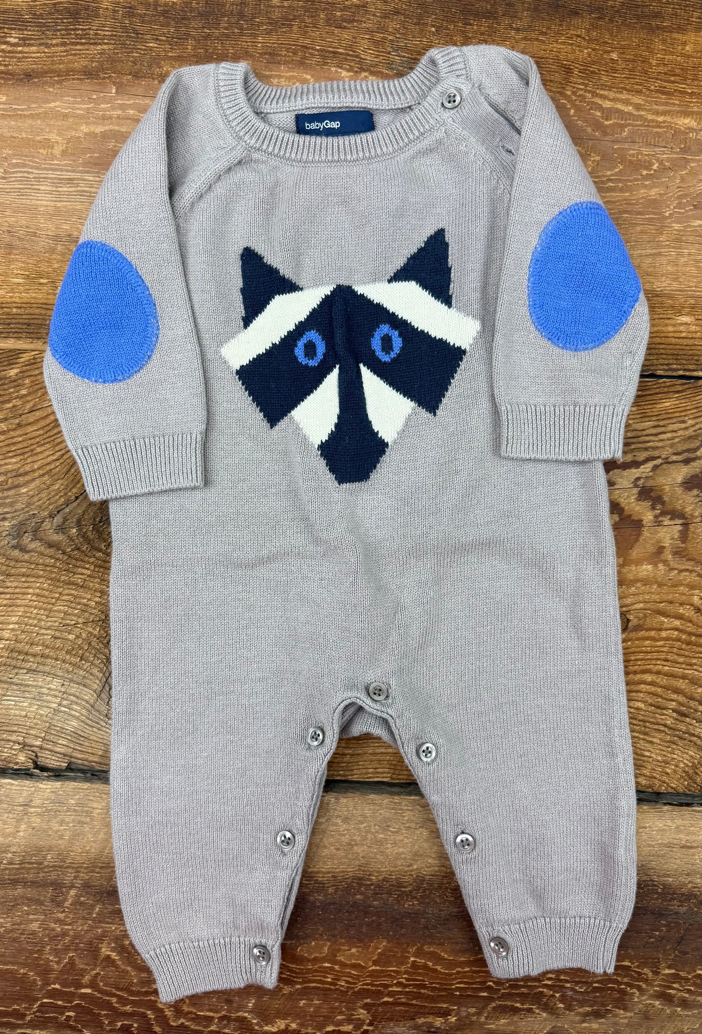 Gap 0-3M Knit Fox Jumper
