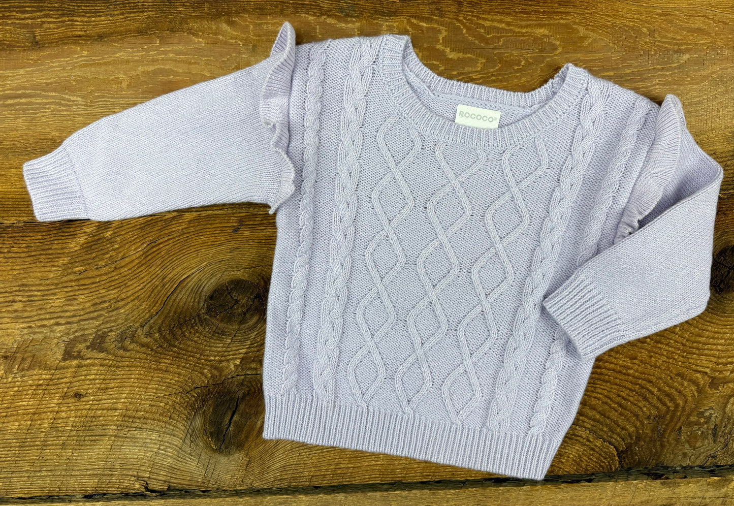 Rococo 6M Cable Knit Sweater