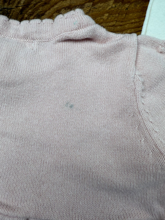 Joe Fresh 3-6M Knit Heart Outfit