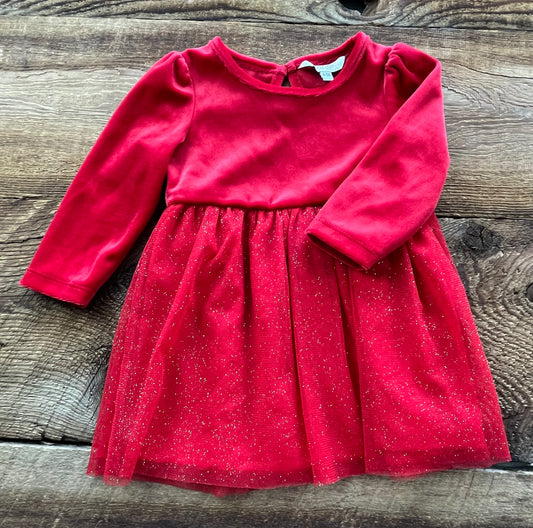 George 6-12M Velvet Sparkle Dress