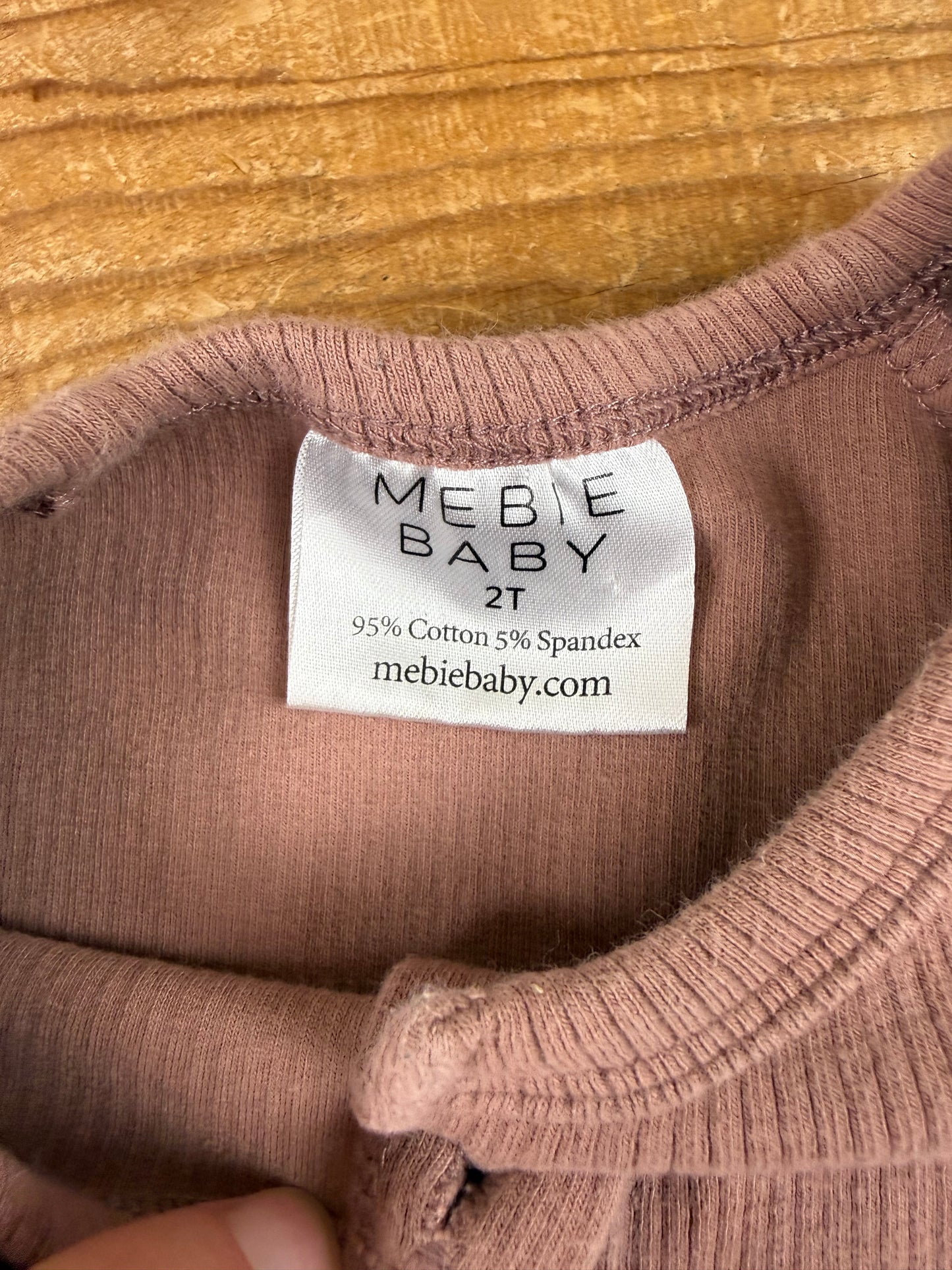 Mebie Baby 2T Ribbed Jumper