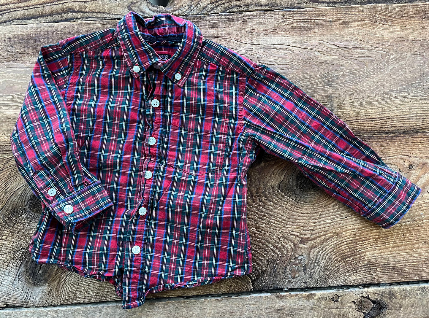 The Children’s Place 24M Plaid Shirt