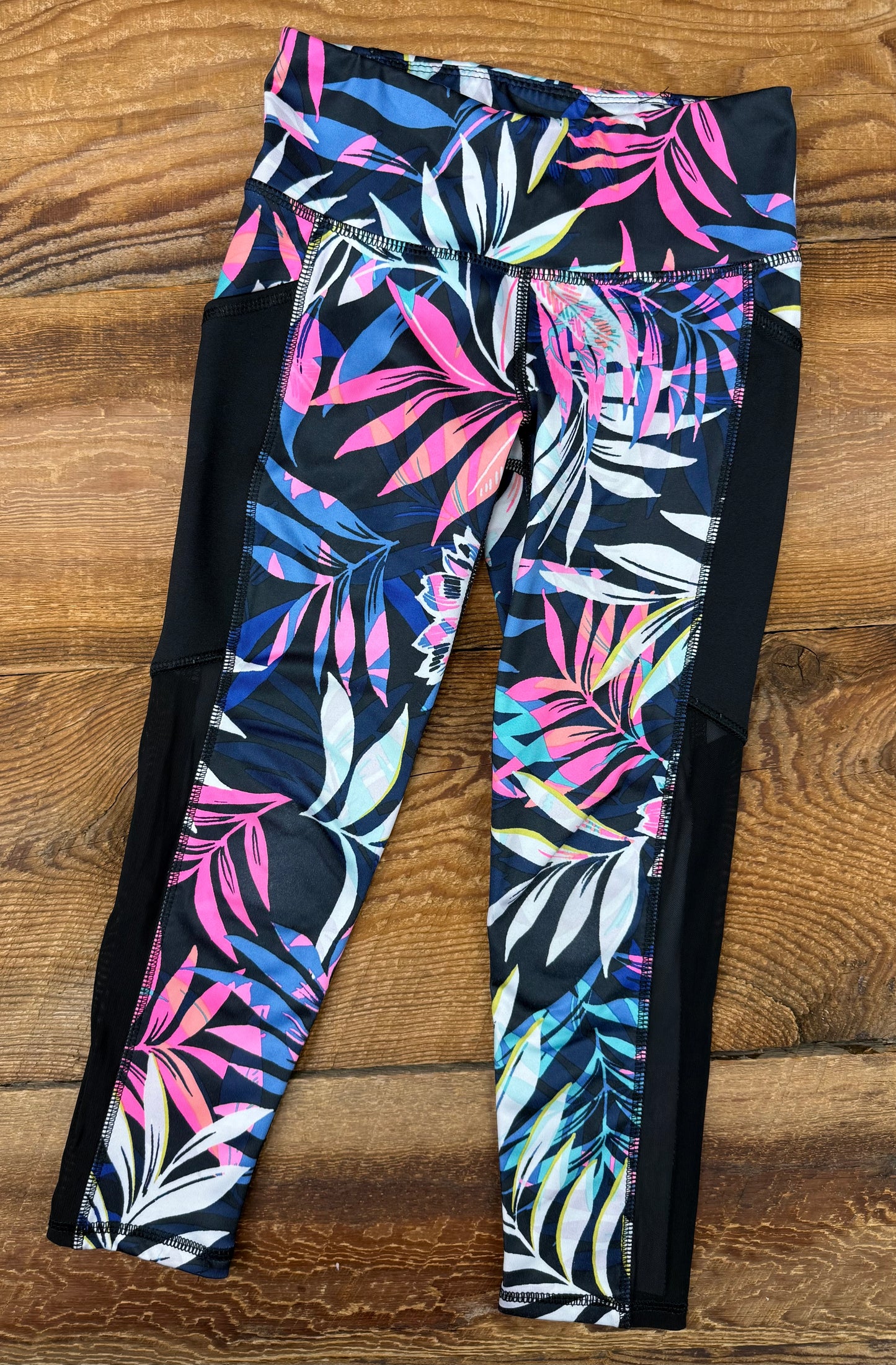 Old Navy S (6-7Y) Floral Active Legging