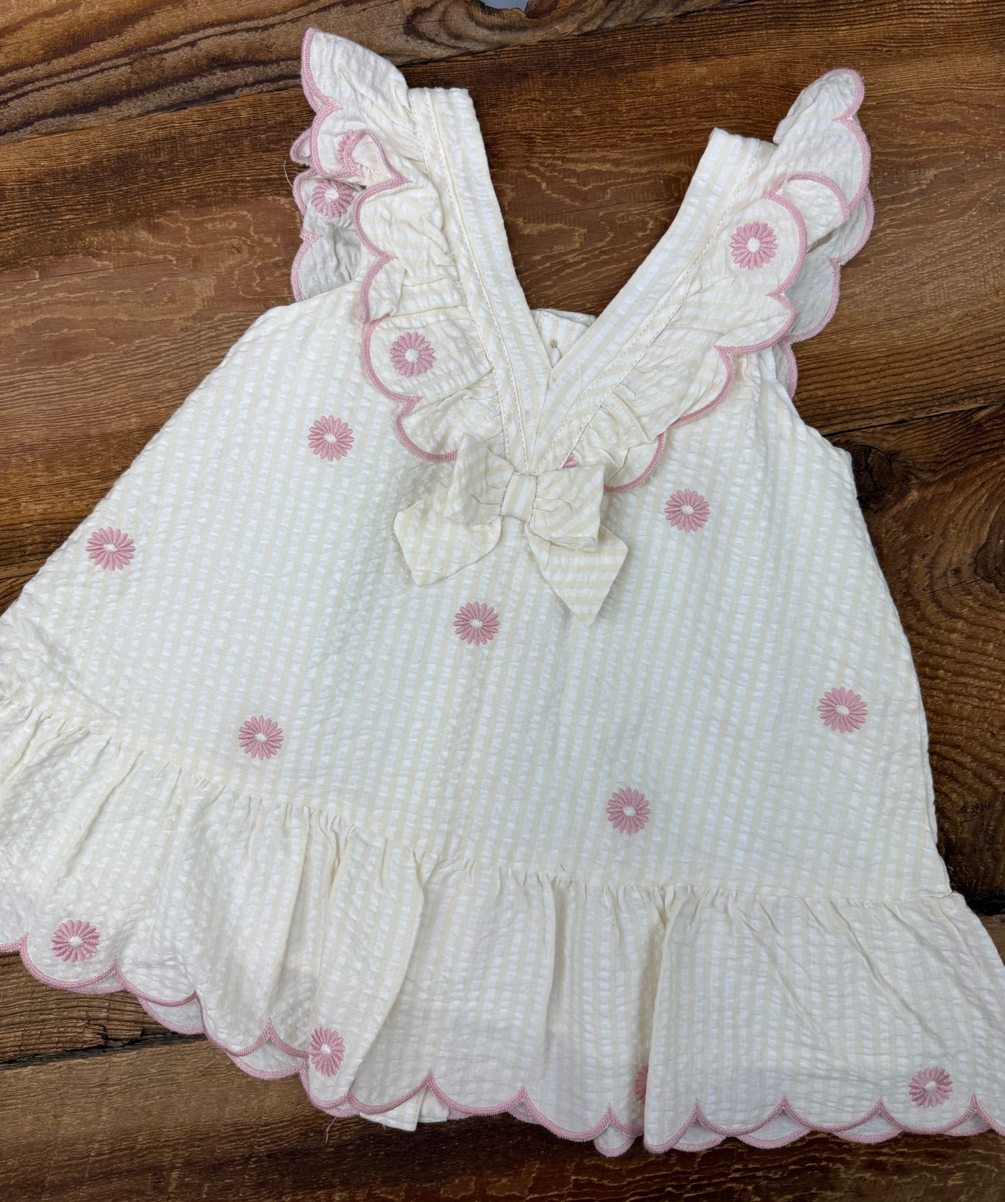 Happily Grey Kids 3T Striped Dress
