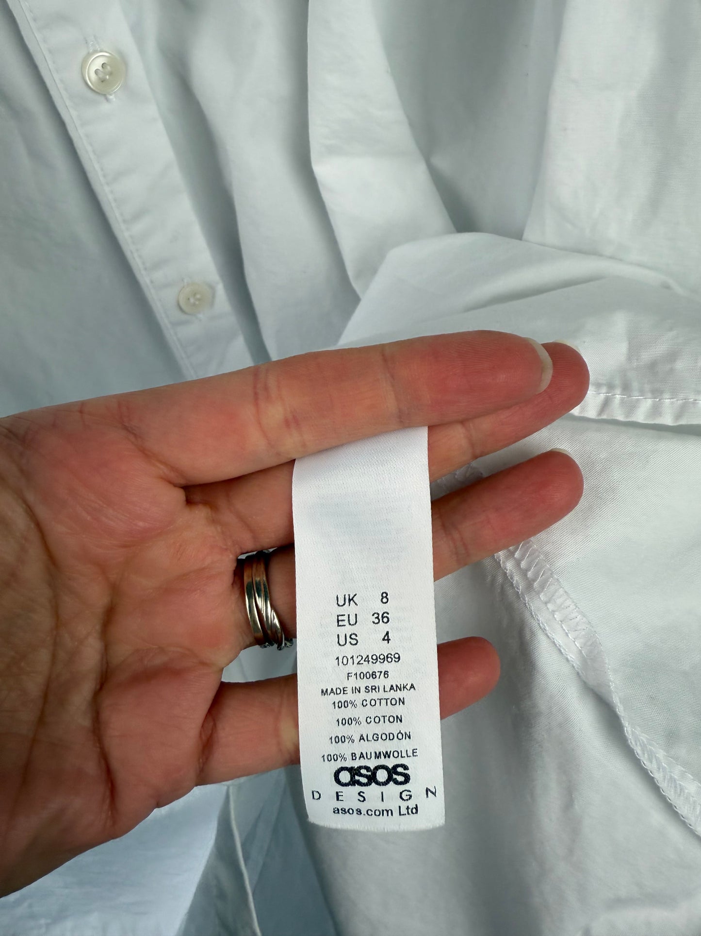 ASOS Maternity US 4 Button up Dress