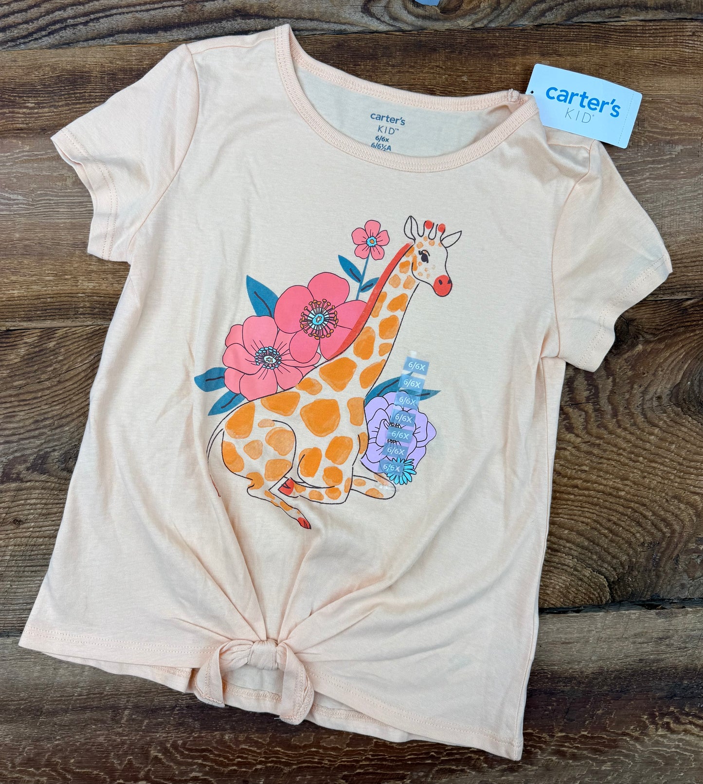 Carter's 6-6X Giraffe Tee