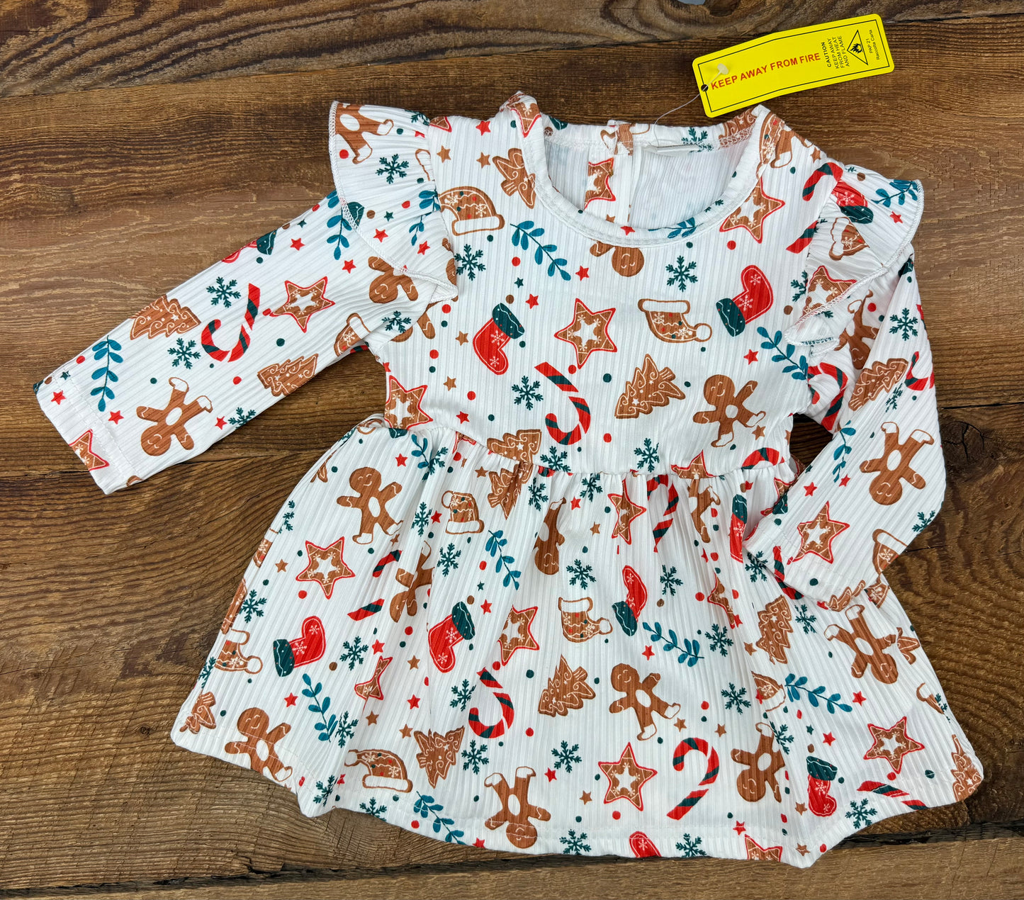 Shein 3-6M Gingerbread Dress