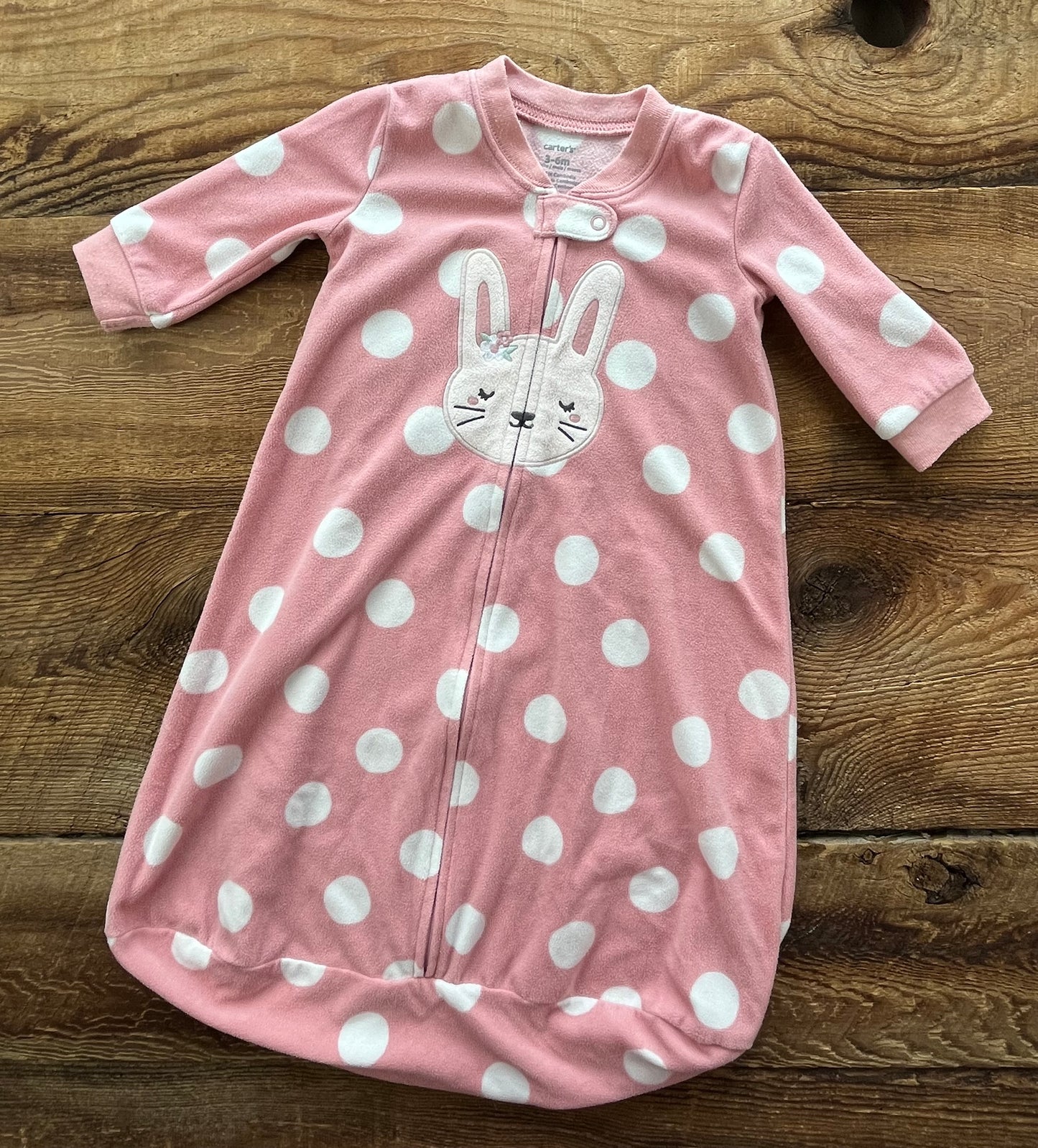 Carter’s 3-6M Fleece Bunny Sleepsack