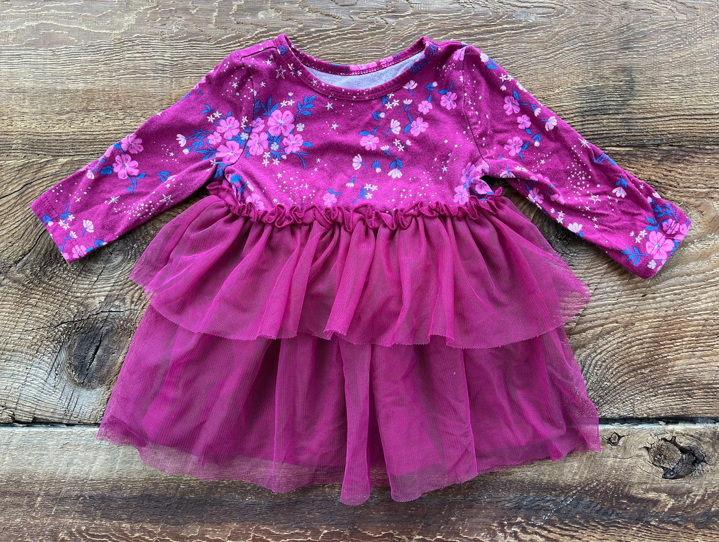 Carer’s 6M Tulle Floral Dress