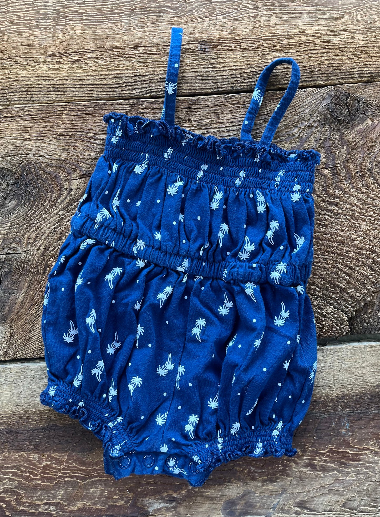Joe Fresh 3-6M Palm Romper