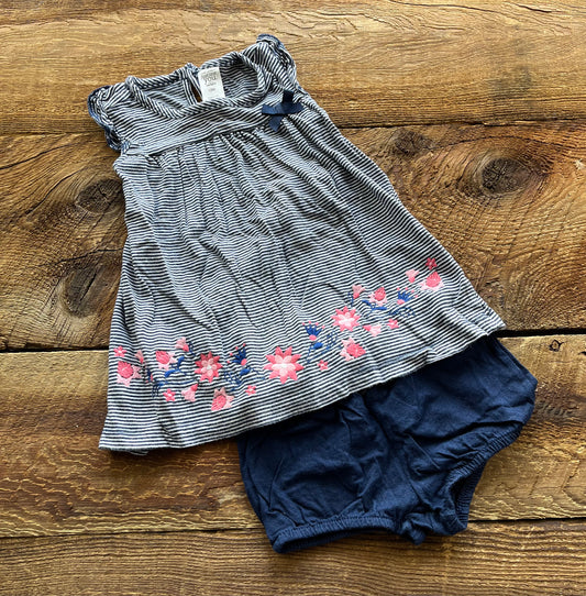 Just one You 12M Striped Flower Outfit