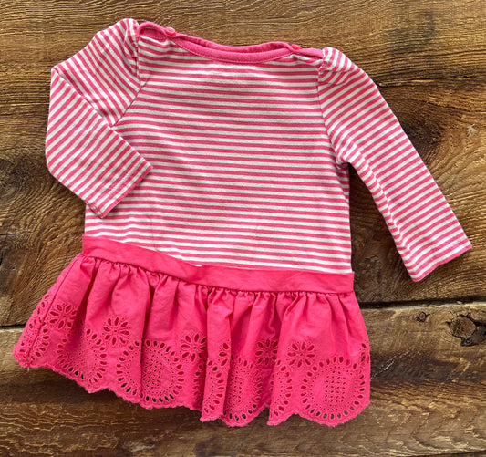 Gap 3-6M Striped Tunic Dress