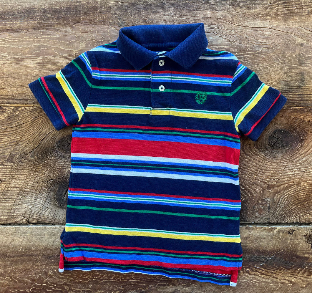 Chaps 3T Striped Polo Tee
