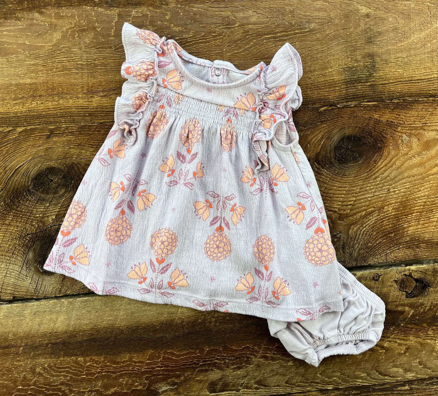 Child of Mine 0-3M Floral Dress