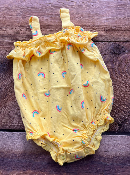 George 0-3M Rainbow Romper