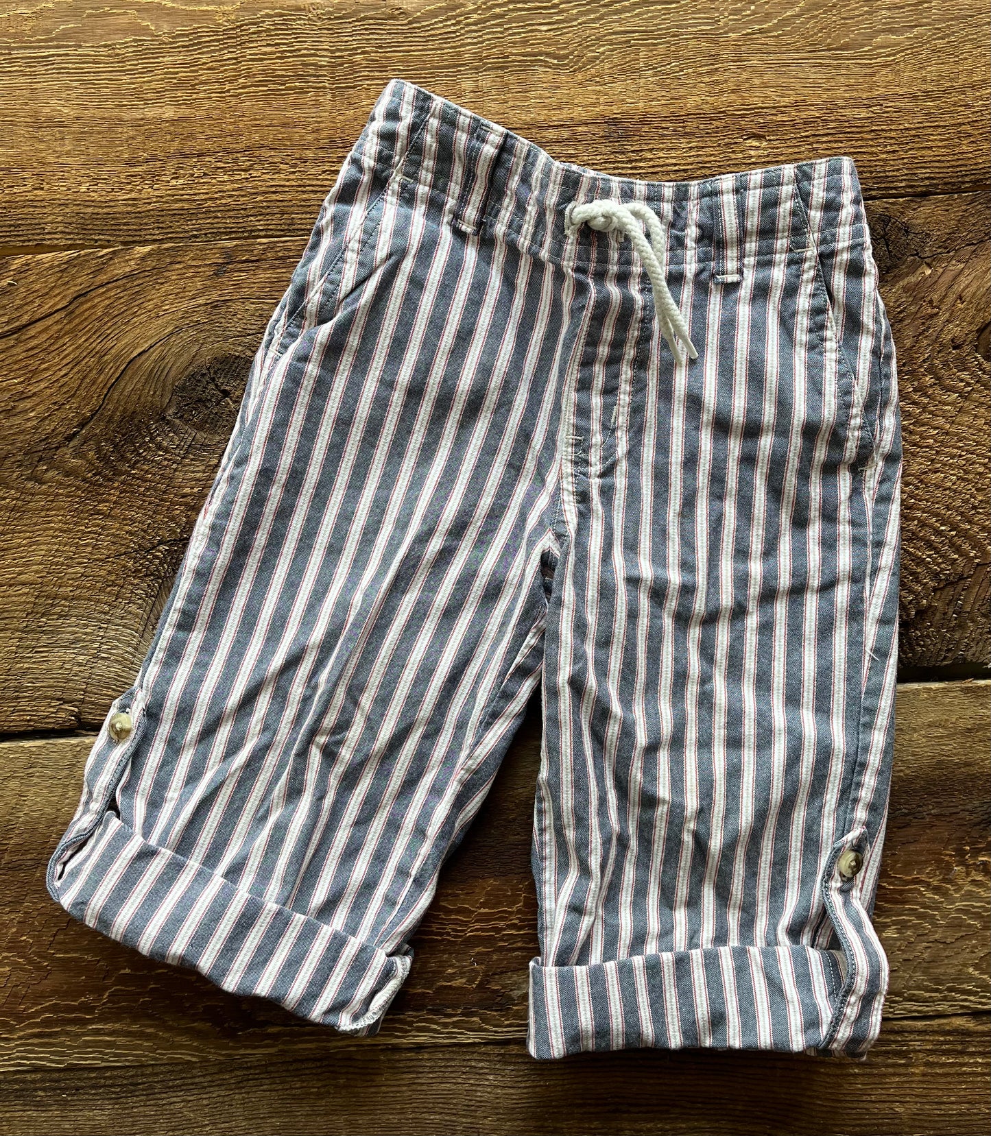 Janie & Jack 2T Pinstripe Capris Pant