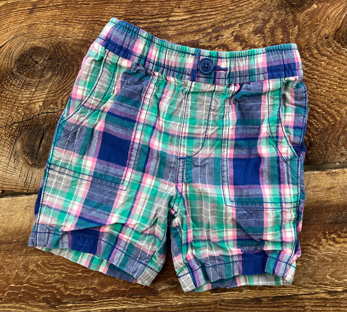 The Children’s Place 2T Plaid Short
