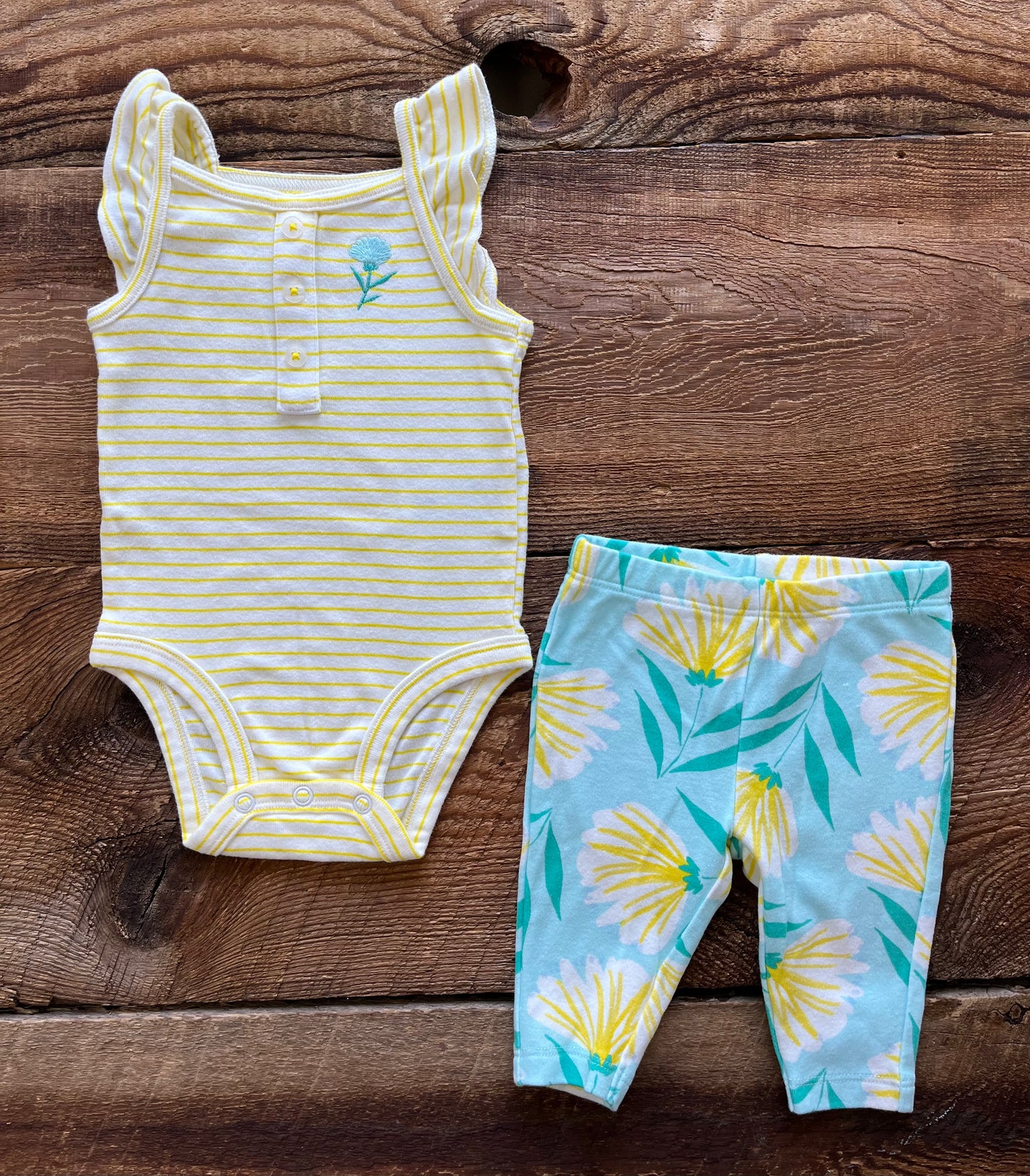 Carter’s 3M Floral Outfit