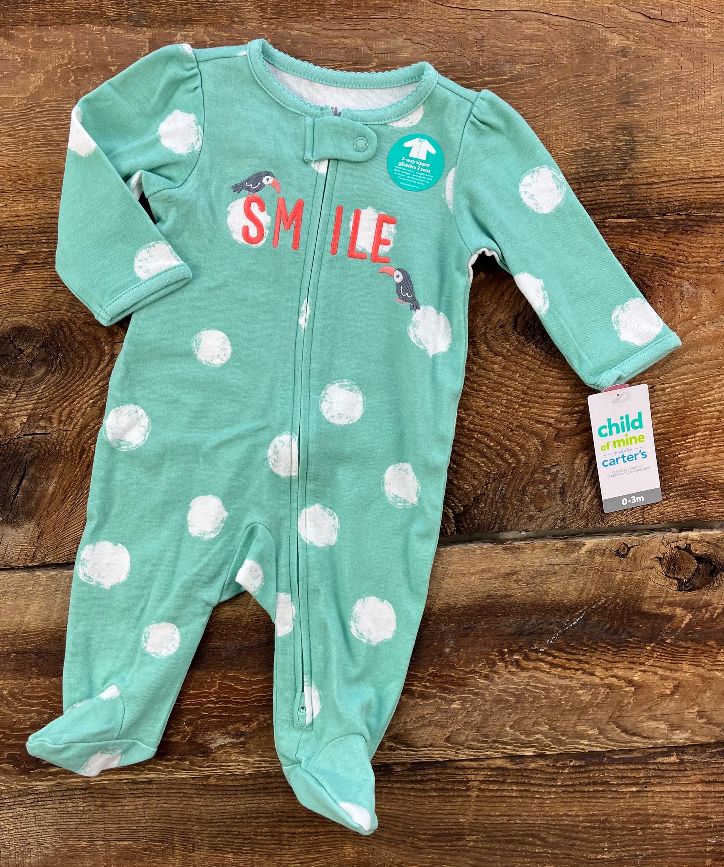 Child of Mine 0-3M Smile p Sleeper