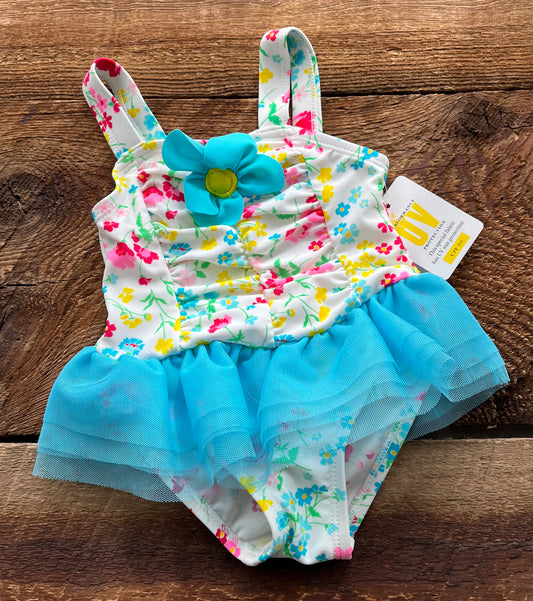 3-6M Flower tutu Swimsuit