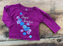 Load image into Gallery viewer, Carter’s 18M Best Sister Shirt
