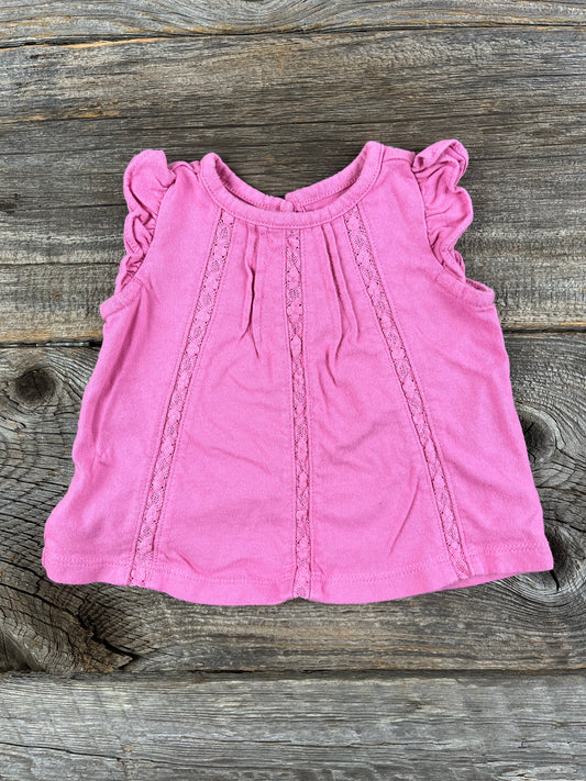 Baby Gap 3-6M Ruffle Tee
