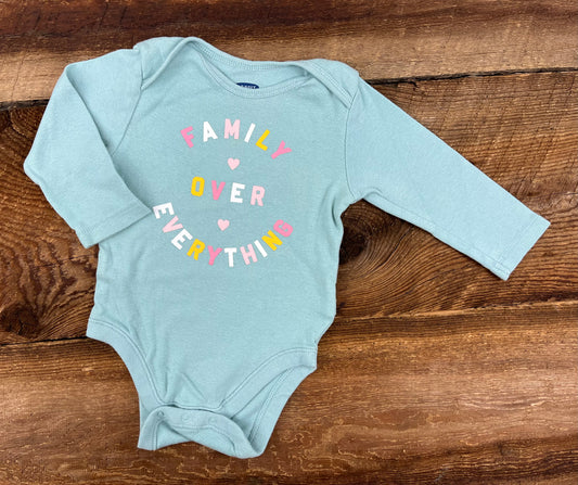 Old Navy 6-12M Family Onesie