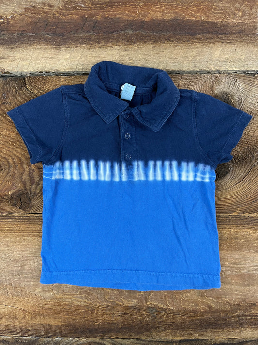 Gap 6-12M Tie Dye Polo Tee