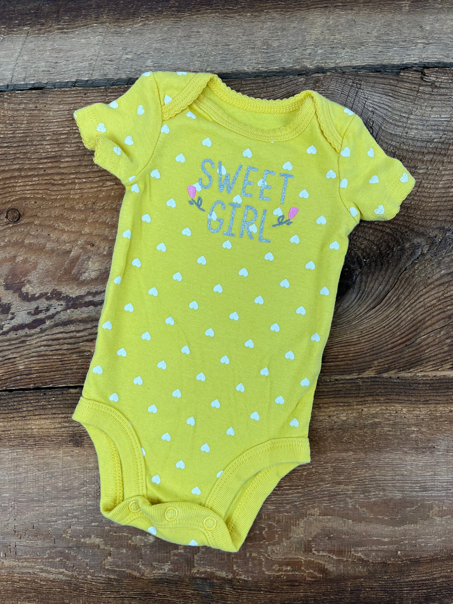 Child of Mine NB Sweet Girl Onesie