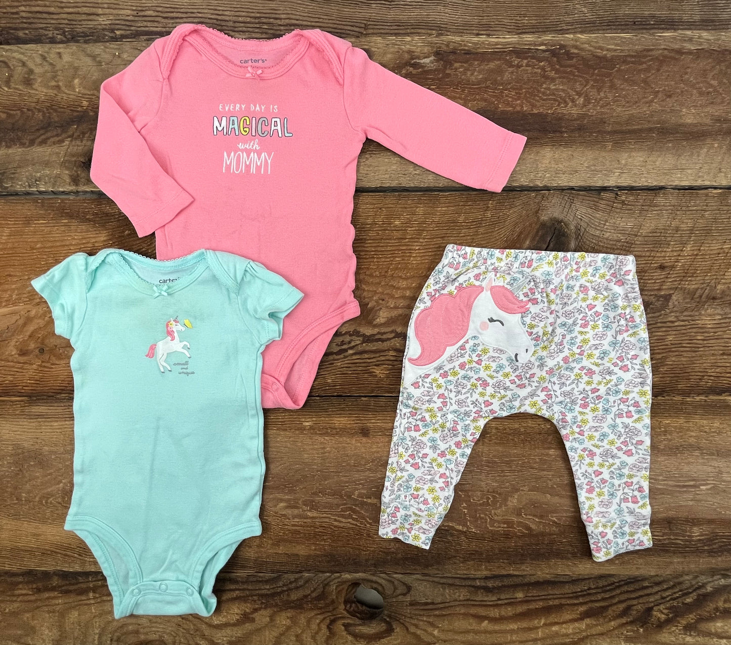Carter’s 6M Unicorn Outfit