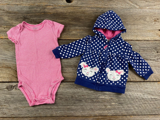 Carter’s 9M Sweater & Onesie