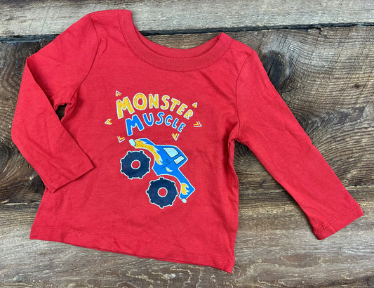 Joe Fresh 6-12M Monster Muscle Shirt
