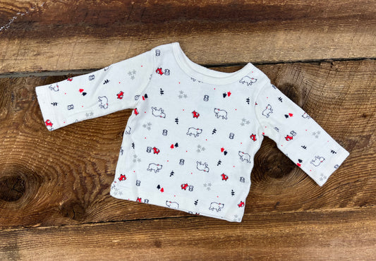 Child of Mine NB Holiday Shirt