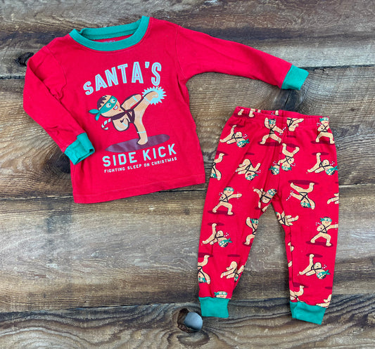 Carter’s 12M Santa’s Side Kick Pajamas