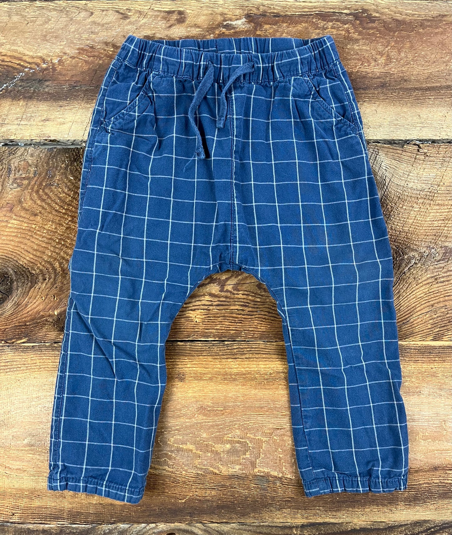 H&M 12-18M Checkered Pant