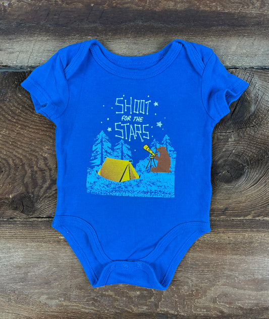 Monkey Bars 0-3M Shoot for the Stars Onesie