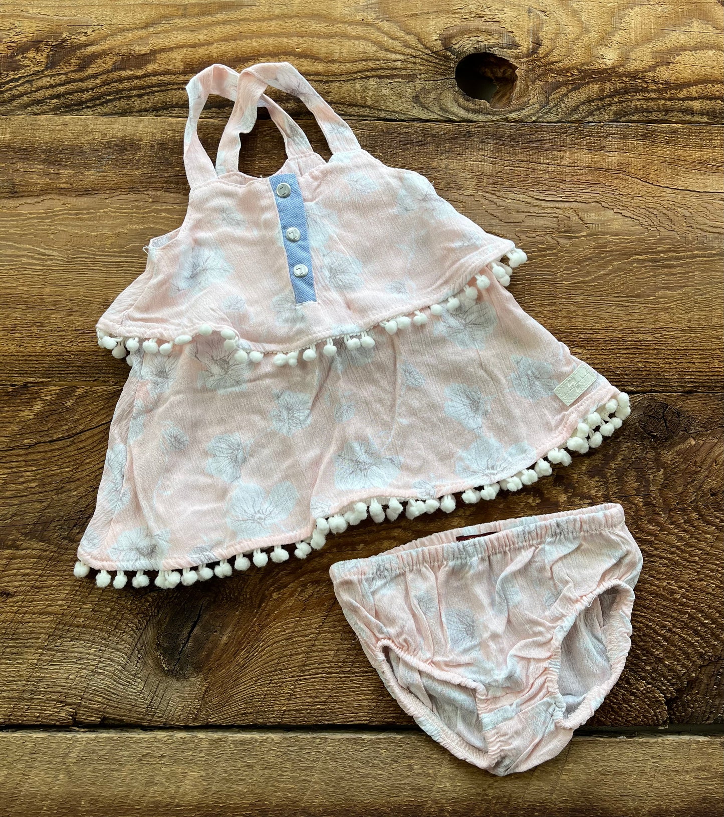 7 for all Mandkind 0-3M Pom Dress