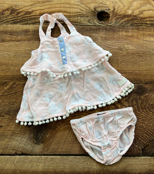 7 for all Mandkind 0-3M Pom Dress