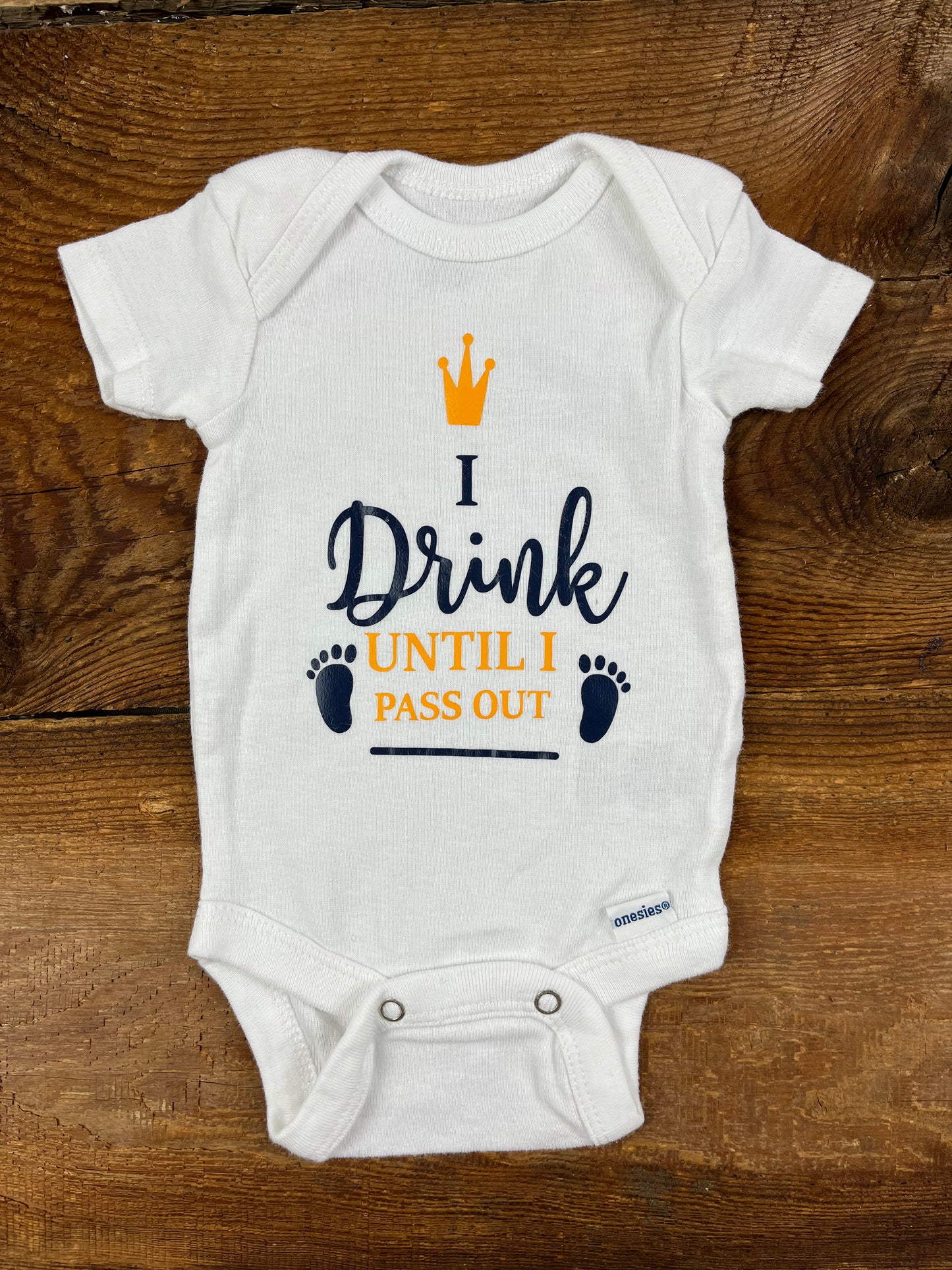 Gerber NB Funny Onesie