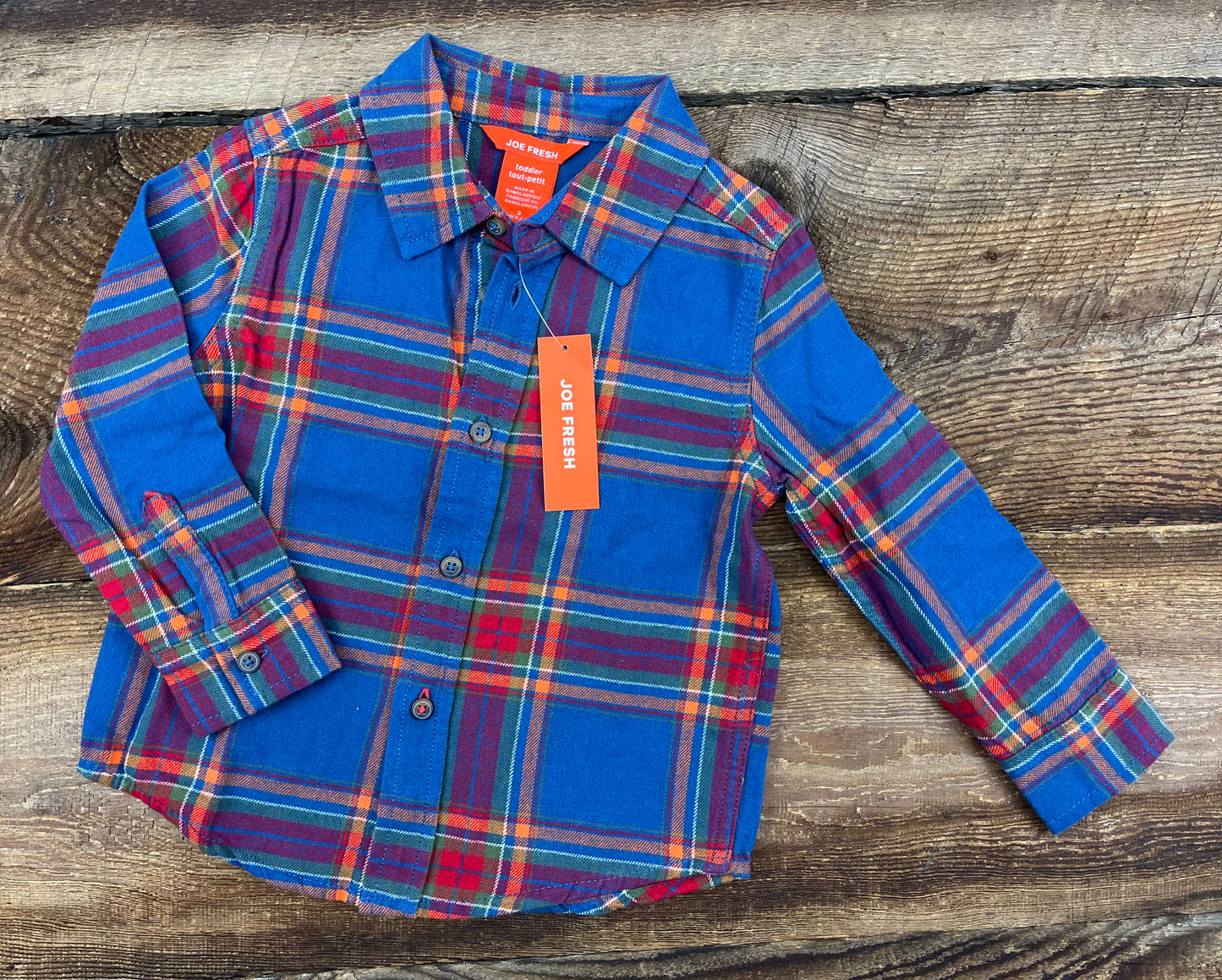 Joe Fresh 2T Flannel Shirt
