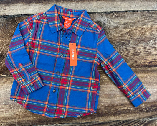 Joe Fresh 2T Flannel Shirt